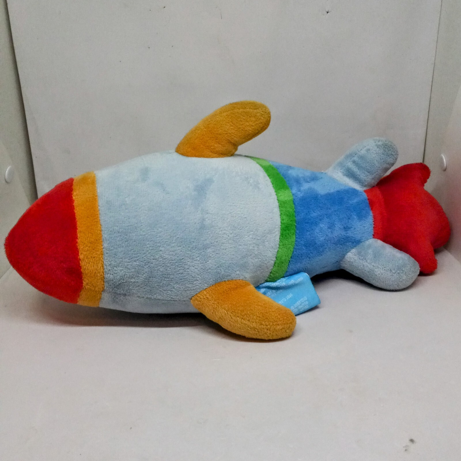 Lightning Bug Rocket Ship Plush-Primary Colors-Belk Exclusive-Space-2018-17"