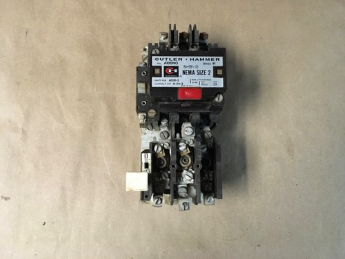 Cutler Hammer A10DNO A10D-2, Size 2 Full Voltage Starter Ser. B1, 120V & C320KB2