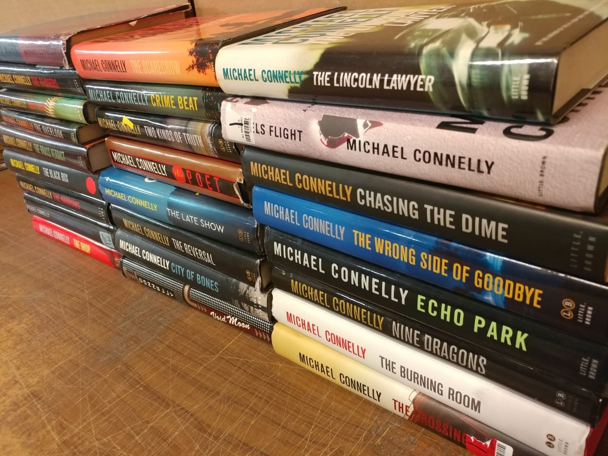 Lot of 10 MICHAEL CONNELLY Books HARRY BOSCH MICKEY HALLER