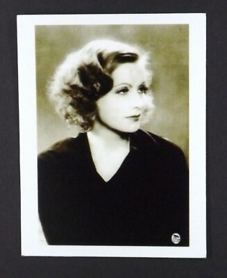 1 x Karte Adler Design Stars of the Silver Screen Greta Garbo # 14 von 25