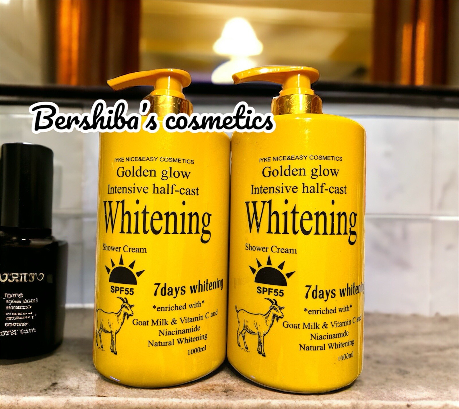 Golden Glow Intensive Whitening Exfoliating Shower Gel 1000ml