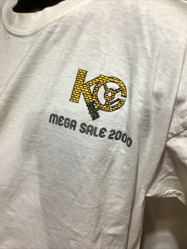 Camiseta 2000 Mega Venta Kansas City Subasta Automática Mago de Oz Tema XL - Imagen 3 de 5
