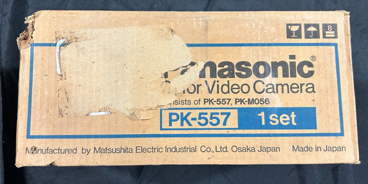 1980S Vintage Panasonic Color Video Camera Model No.PK-557 NEW IN