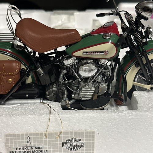Franklin Mint 2006 Harley Davidson Christmas Pan Head. Mint - Picture 16 of 20