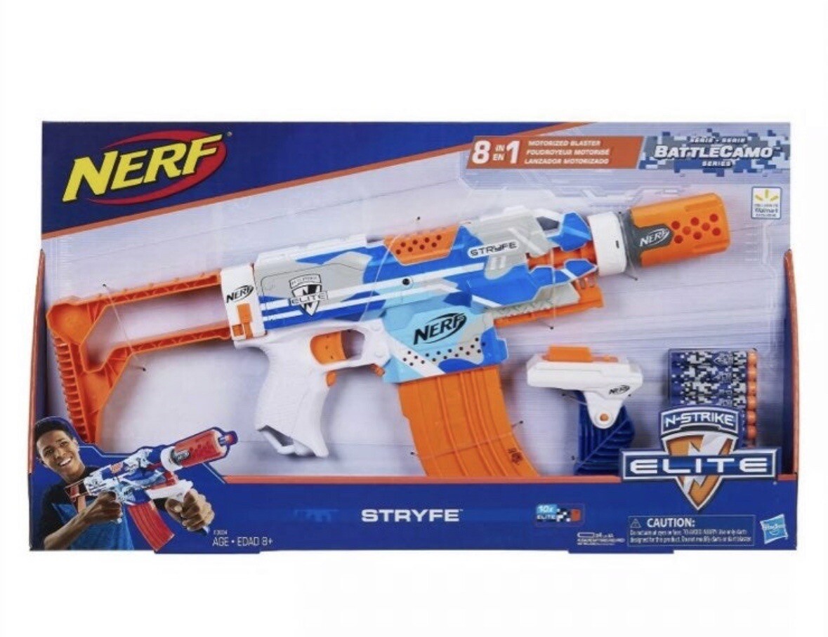 ナーフ　N-STRIKE ELITE NERF STRYFE　カスタム Nerf N-Strike Elite Stryfe Modified – Blaster Barn
