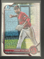 2022 Bowman Chrome Mega Box Jordan Lawler Mojo Refractor #BCP-141 Diamondbacks
