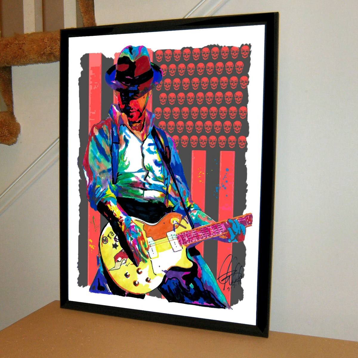 Mike Ness Social Distortion Singer Guitar Music Poster Print Wall