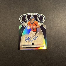 Drew Lock Auto 2019 Crown Royale /99 Blue Rookie RC Autograph #CR-11