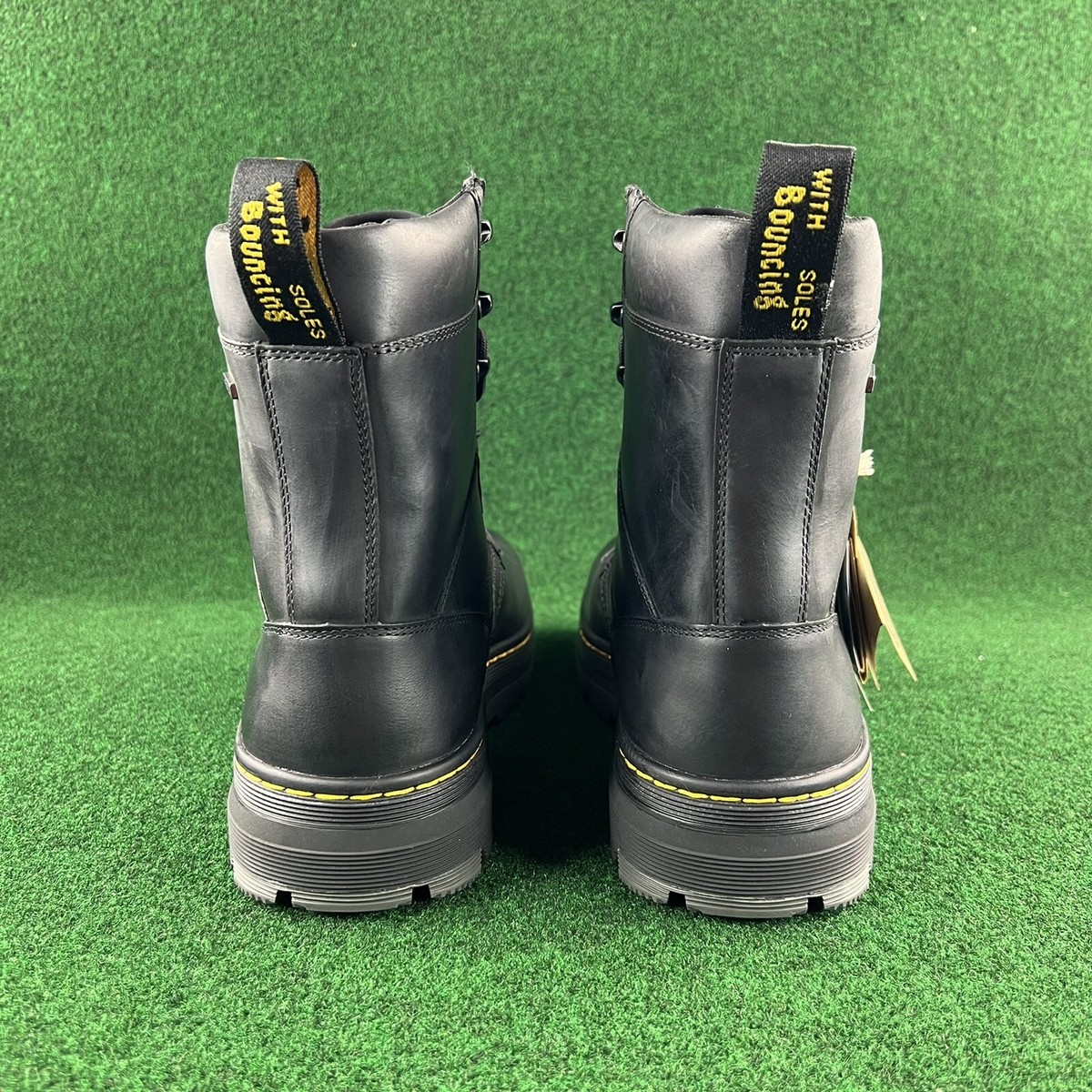 Dr Martens★IOWA BLACK★兼用 Iowa Coated Canvas Mix Casual Boots in Black | Dr. Martens