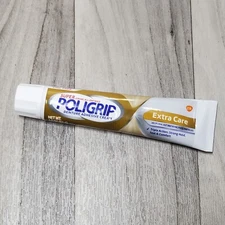 Super Poligrip Denture Adhesive Cream Extra Care 2.2 oz - EXP 12/2026 