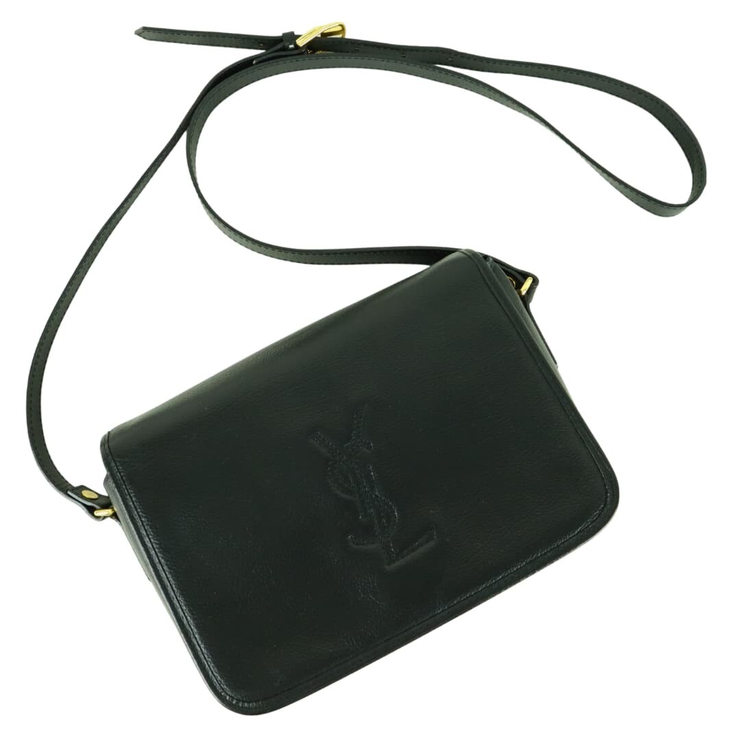 Borsa a tracolla con cucitura logo Yves Saint Laurent 01398