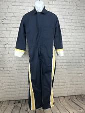 Red Kap Blue Yellow Long Sleeve Costume Band Jumpsuit Size 36R 33X25 
