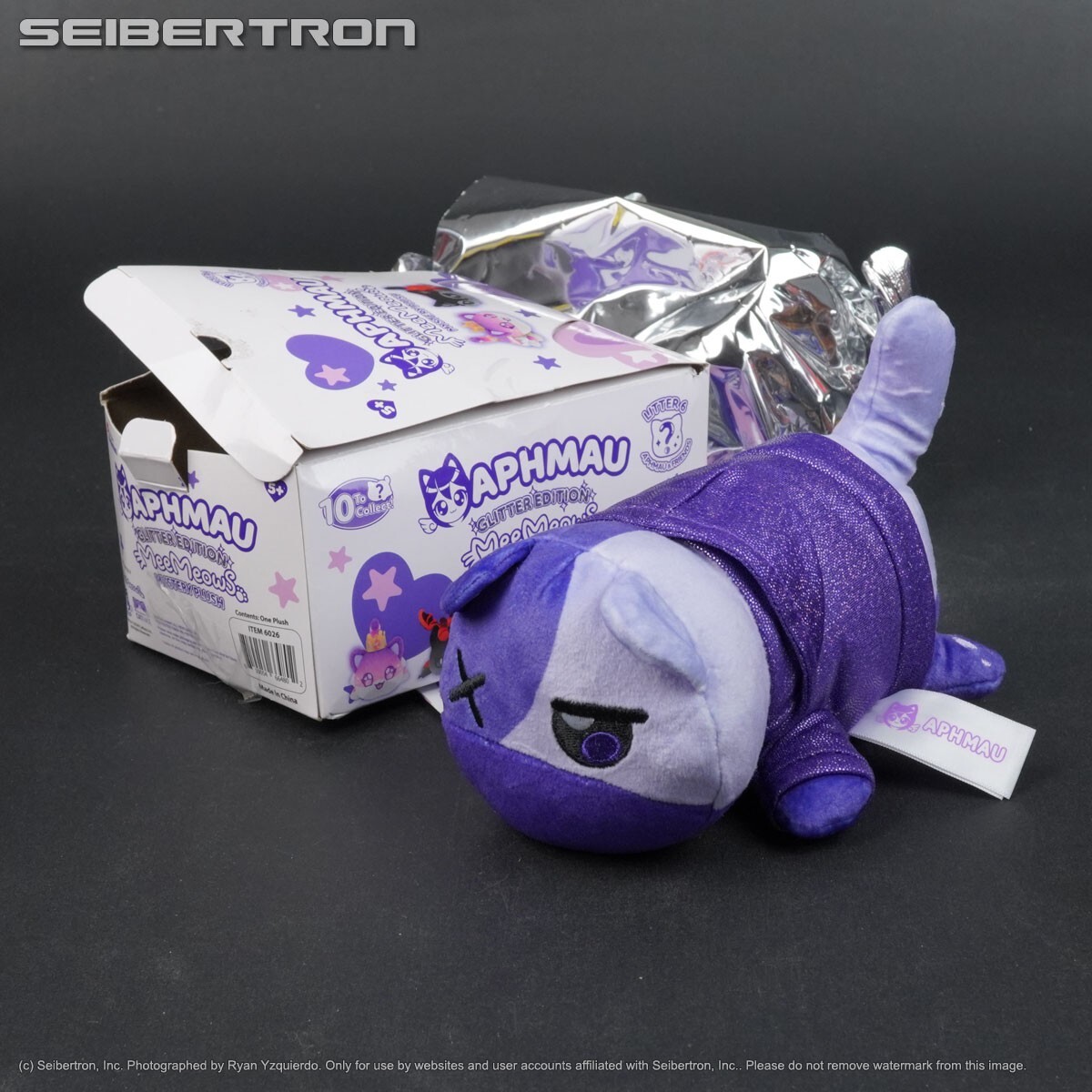 ZANE CAT Aphmau MeeMeows Glitter Edition Mystery Plush Bonkers