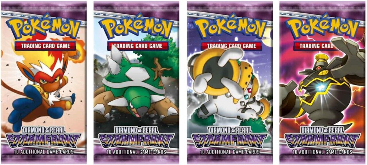 2008 pokemon booster box 2008 Pokemon Card Game (TCG) - Diamond & Pearl Stormfront