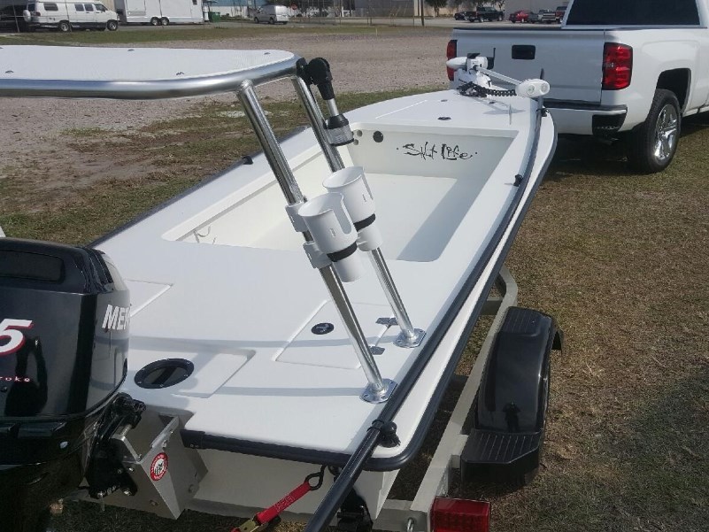 Snagless Push Pole Holder Set 1.5" Black Thru Mount eBay