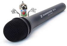 Sennheiser MD 46 Reporter Microphone Cardioid Dynamic + Excellent Condition + 1.5J Warranty