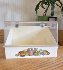 McCall's Great American Recipe Box Library 1973 Plastic Hinged Made in USA