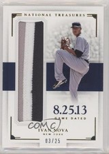 2016 Panini National Treasures Game Dated Prime 3/25 Ivan Nova #GD-IN s5q