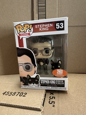 Funko Pop! Icons Stephen King With Molly AKA The Thing Of Evil 2nd & Charles