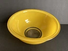 Vintage Pyrex Yellow 323 Mixing Nesting Bowl 1.5 Liter Clear Glass Bottom MCM