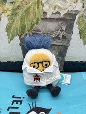 Jellycat Amuseables Boiled Egg   Scientist       Outfit AUTHENTIC w/Dust Bag