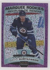 2019 O-Pee-Chee Platinum Marquee Rookies Violet Pixels /399 David Gustafsson 4a0