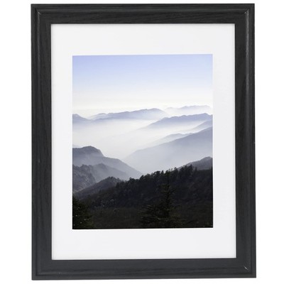 11x14 Picture Frame,Display Pictures 8x10 or 11x14, Arc Ultra Wide Edge Docum...