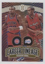 2019-20 Panini Illusions Career Lineage Orange 3/125 Grant Hill #24 HOF 2u3