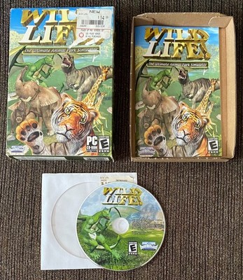 Wild Life! The Ultimate Animal Park Simulator PC Game 2005 Vintage