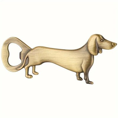 Dachshund Metal Beer Bottle Opener - Perfect For Home, Kitchen, Restaurant & Bar