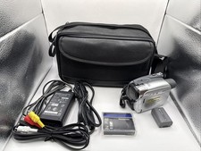 Sony Handycam Handheld Camcorder DCR-HC36 w/ case, charger, battery camera READ