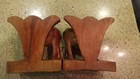 Waterbuffalo Hand Carved Book Ends Vintage — photo 4