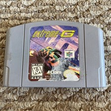 Extreme-G (Nintendo 64, 1997) N64 TESTED