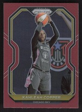 2021 Panini Prizm WNBA #50 Kahleah Copper Prizms Red #/299
