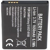 Akku Passend FüR Samsung Galaxy S Ii I9100, EB-F1A2GBU, 1650Mah Li-Ion Akku