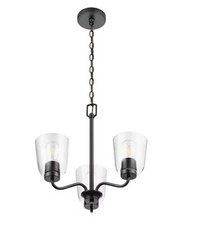 Project Source Traywick 3-Light Chandelier Ma...