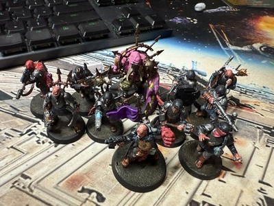 Fully Painted Blooded Killteam. OUT OF PRINT Warhammer 40,000 Killteam.