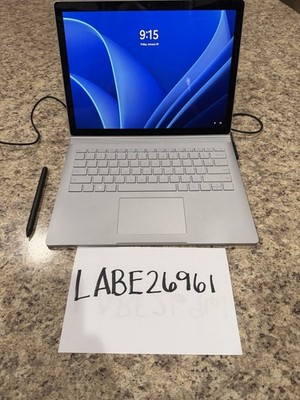 Microsoft Surface Book 2 Convertible 15'' Laptop i7 8GB 256 GB SSD Win11 