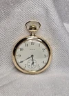 Antique Elgin Pocket Watch 15jewels Size 16s Gold Filled Running