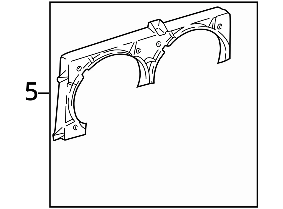 Pontiac Oldsmobile Grand Am Alero 1997-2005 kit de cubierta Eng Elec Cool F 88986470 Foto 3 de 3