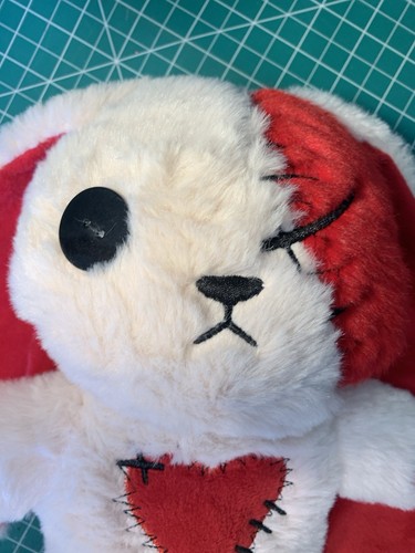Peluche Dreadfuls "Love Rabbit" di Mysterious Peluche Coniglietto Cuore Rosso RARO - Foto 3 di 20