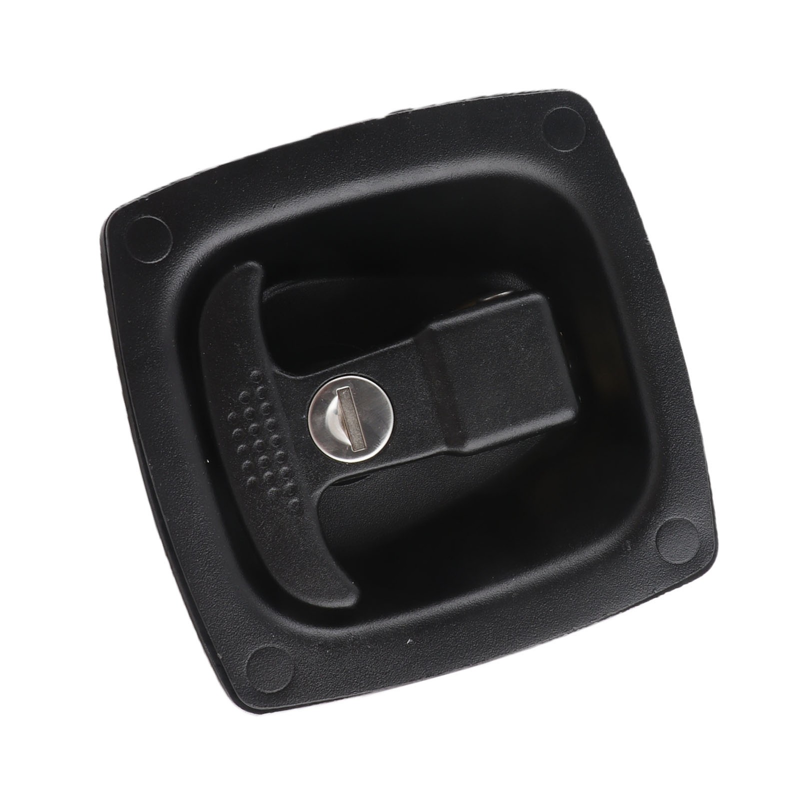 T Handle Door Latch 4x6mm Hole Spacing Zinc Alloy Folding Compression Too