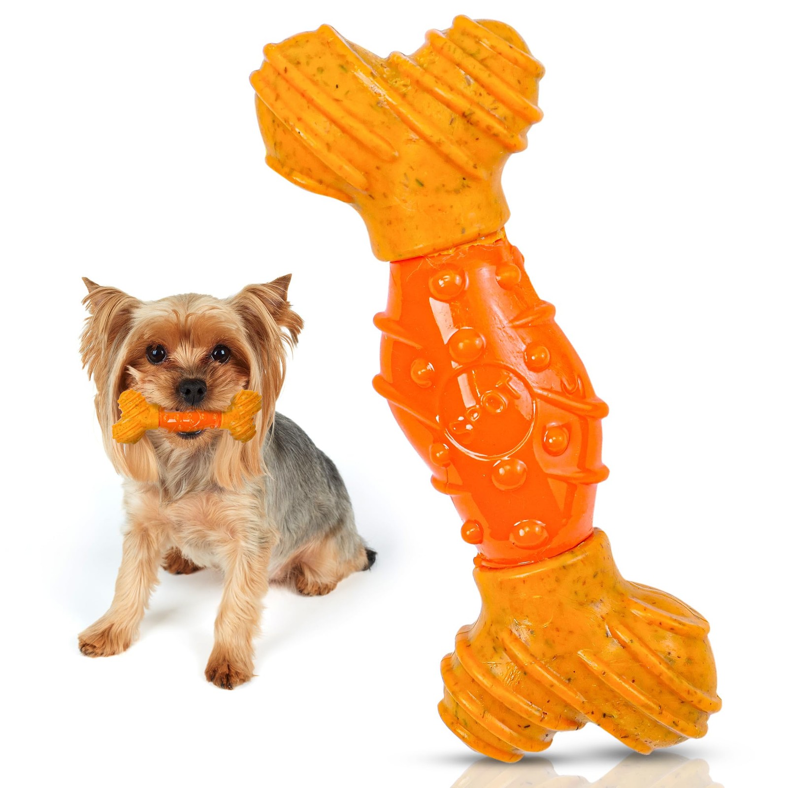 ETHICAL/SPOT Bam-Bone Dental Bone 6" Peanut Butter