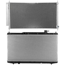 Radiator & AC Condenser Cooling Kit For 2013 2014 2015-2017 Honda Accord 2.4L