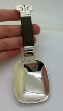 HECTOR AGUILAR Aztec TAXCO Mexico 940 Silver/Wood Spoon