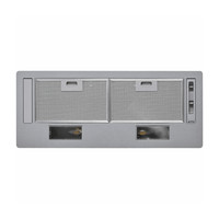 Smeg 74cm Canopy Cooker Hood - Silver KSG70E