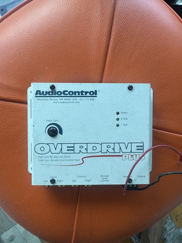 AUDIO CONTROL Overdrive High Gain Lever Line Driver