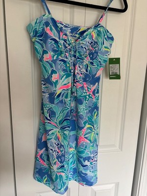 lily pulitzer swim dress cover up size small