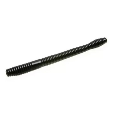 Zoom 4.5'' super salt plus finesse worm black- 20pkg