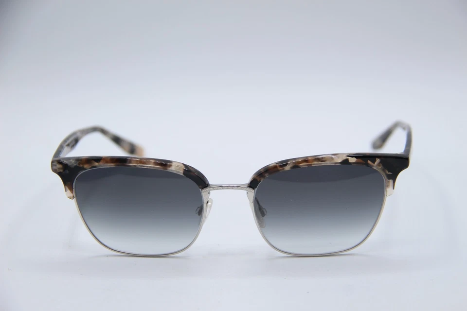 NOVO ÓCULOS DE SOL BARTON PERREIRA NIKKI ORM/SIL HAVANA ARMAÇÃO AUTÊNTICA PRATA 52-19 - Imagem 3 de 4